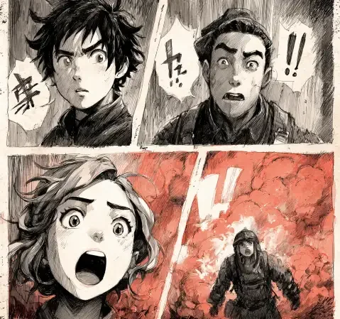 日常幻想题材漫画封面，画面上是精灵在窗台晒太阳